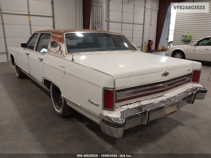 1976 Lincoln Continental VIN: 6Y82A803533 Lot: 40520836