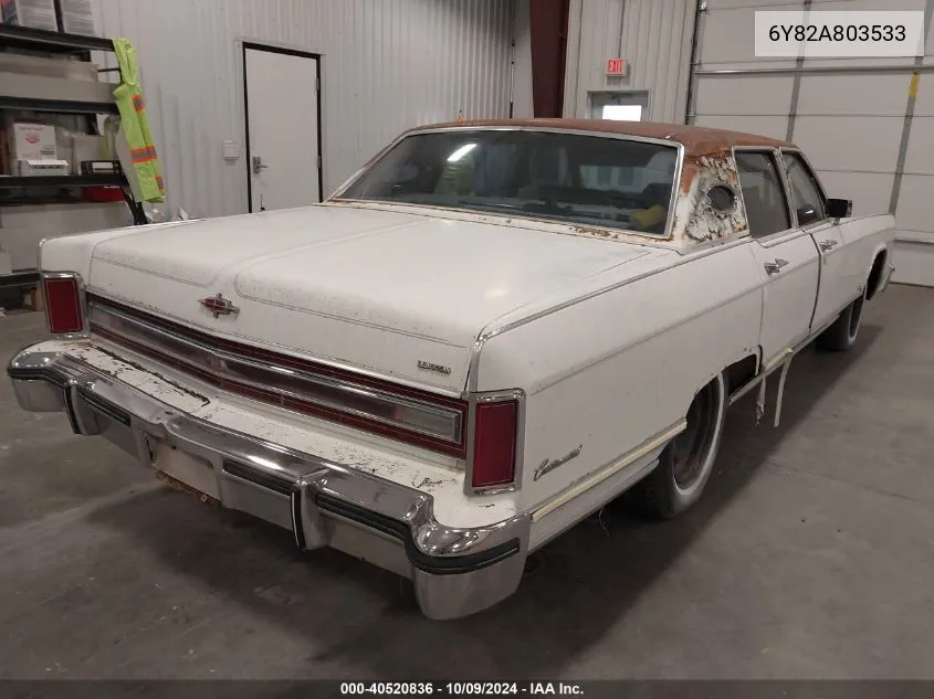 6Y82A803533 1976 Lincoln Continental