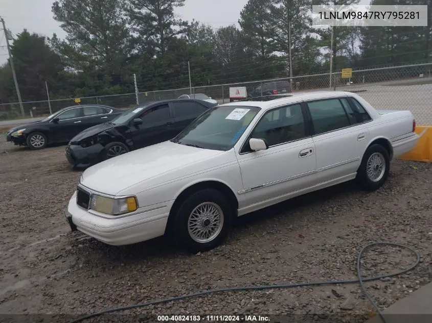 1994 Lincoln Continental Signature VIN: 1LNLM9847RY795281 Lot: 40824183