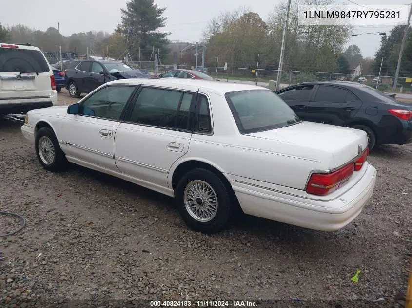 1994 Lincoln Continental Signature VIN: 1LNLM9847RY795281 Lot: 40824183