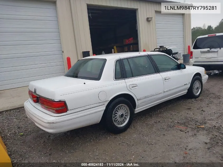 1994 Lincoln Continental Signature VIN: 1LNLM9847RY795281 Lot: 40824183