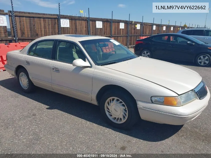 1997 Lincoln Continental VIN: 1LNLM97V4VY622662 Lot: 40301011