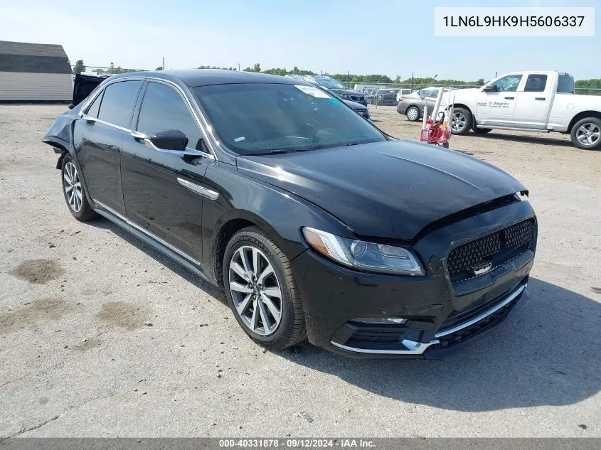 1LN6L9HK9H5606337 2017 Lincoln Continental