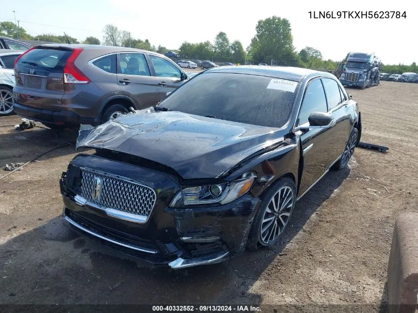 1LN6L9TKXH5623784 2017 Lincoln Continental Select