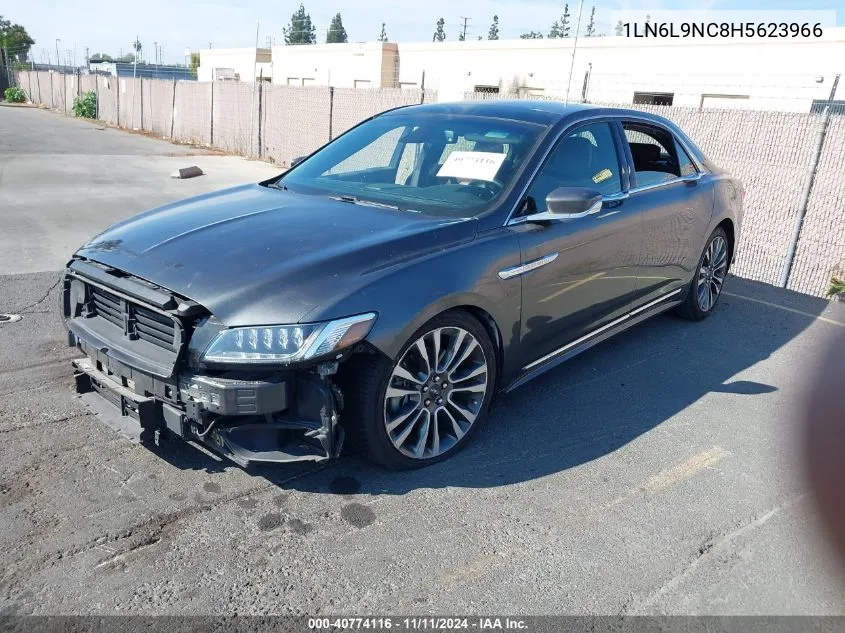 2017 Lincoln Continental Reserve VIN: 1LN6L9NC8H5623966 Lot: 40774116