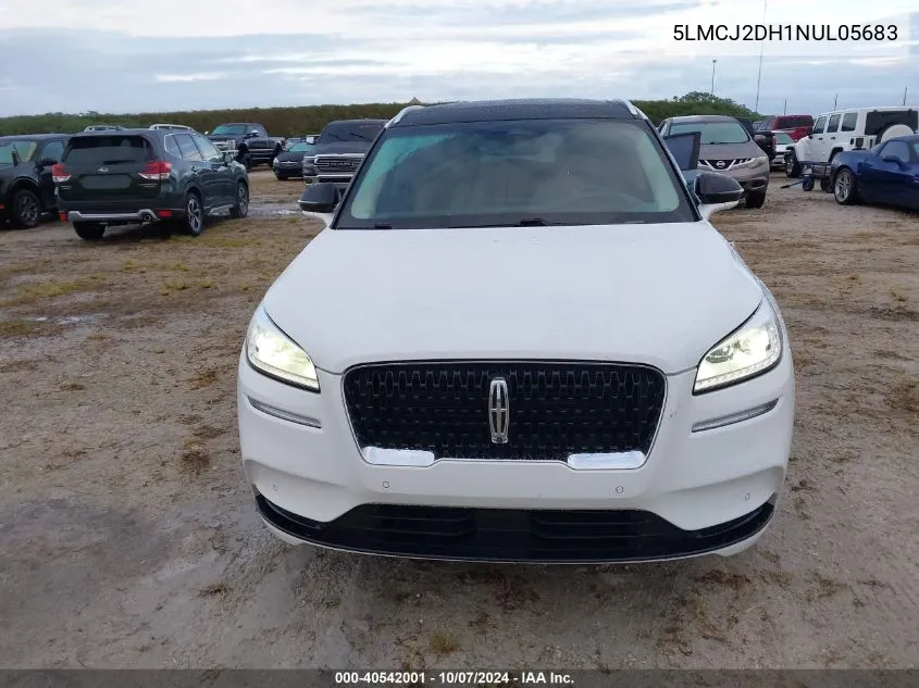 2022 Lincoln Corsair Reserve VIN: 5LMCJ2DH1NUL05683 Lot: 40542001