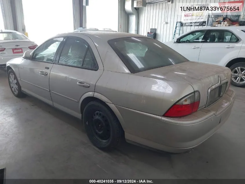 1LNHM87A33Y675654 2003 Lincoln Ls