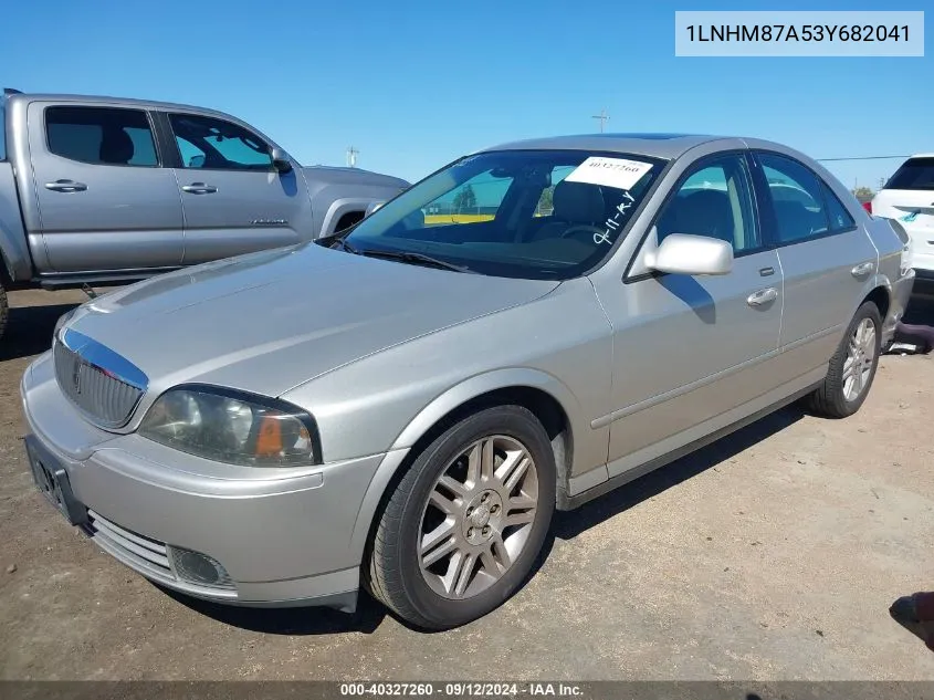 2003 Lincoln Ls VIN: 1LNHM87A53Y682041 Lot: 40327260