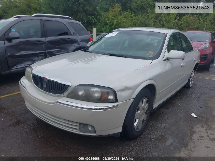 2005 Lincoln Ls V6 VIN: 1LNHM86S35Y621543 Lot: 40235668