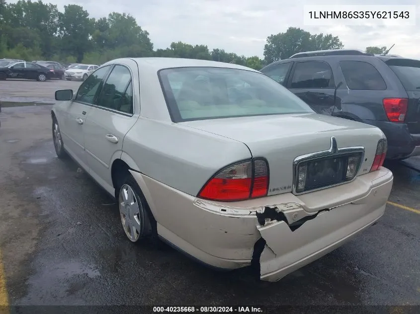 2005 Lincoln Ls V6 VIN: 1LNHM86S35Y621543 Lot: 40235668