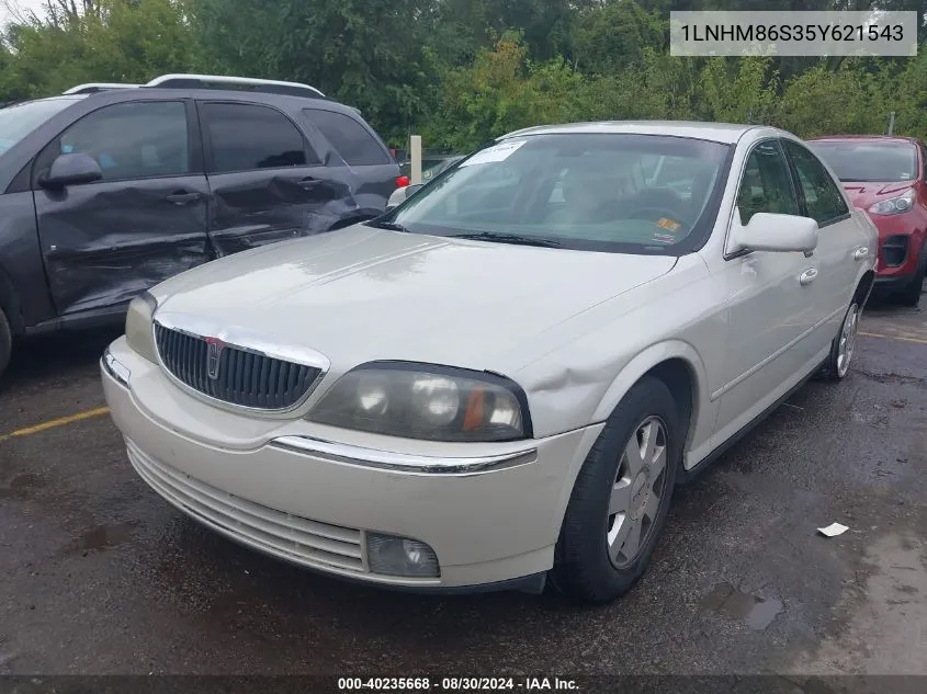 2005 Lincoln Ls V6 VIN: 1LNHM86S35Y621543 Lot: 40235668