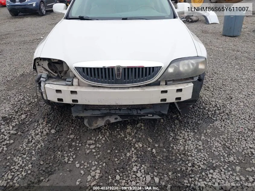 1LNHM86S65Y611007 2005 Lincoln Ls V6