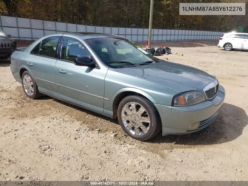 2005 Lincoln Ls V8 VIN: 1LNHM87A85Y612276 Lot: 40742071