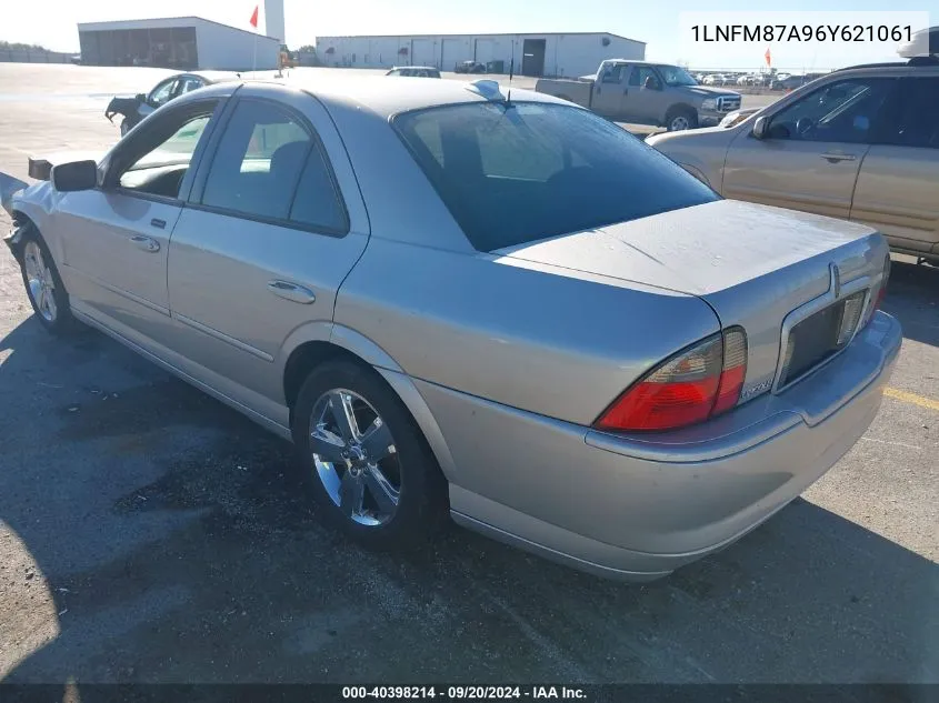 1LNFM87A96Y621061 2006 Lincoln Ls V8