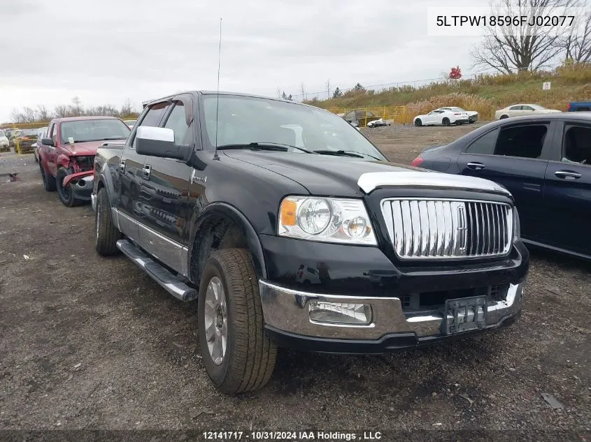 2006 Lincoln Mark Lt VIN: 5LTPW18596FJ02077 Lot: 12141717