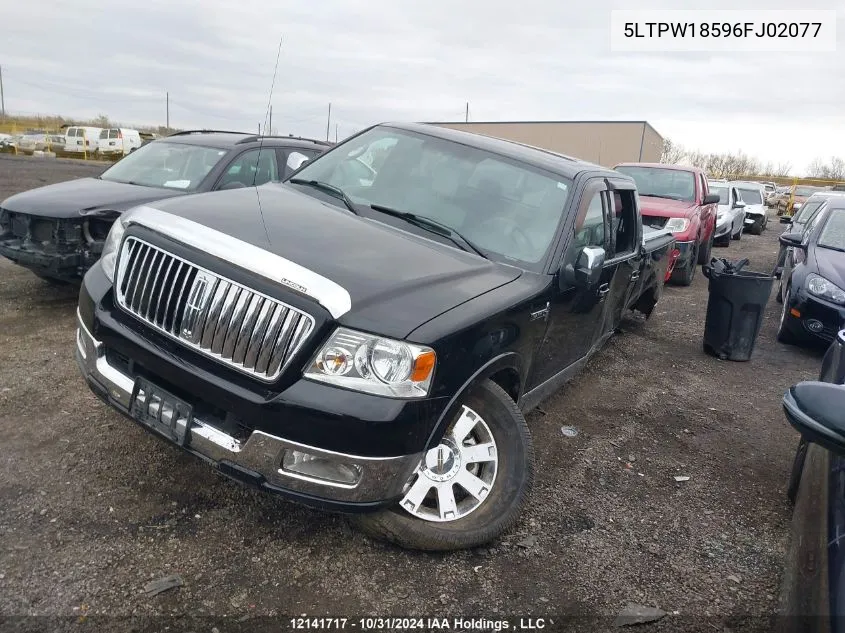 2006 Lincoln Mark Lt VIN: 5LTPW18596FJ02077 Lot: 12141717