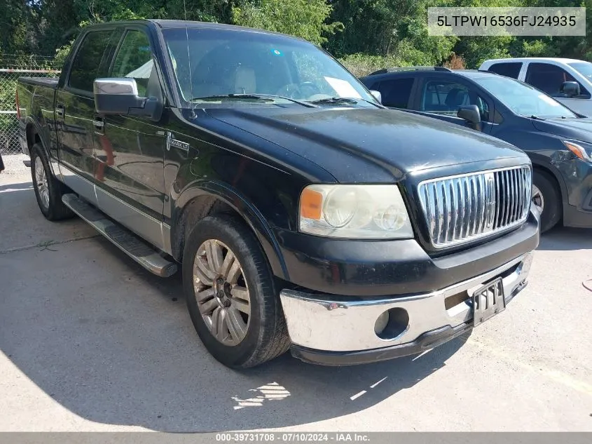 2006 Lincoln Mark Lt VIN: 5LTPW16536FJ24935 Lot: 39731708