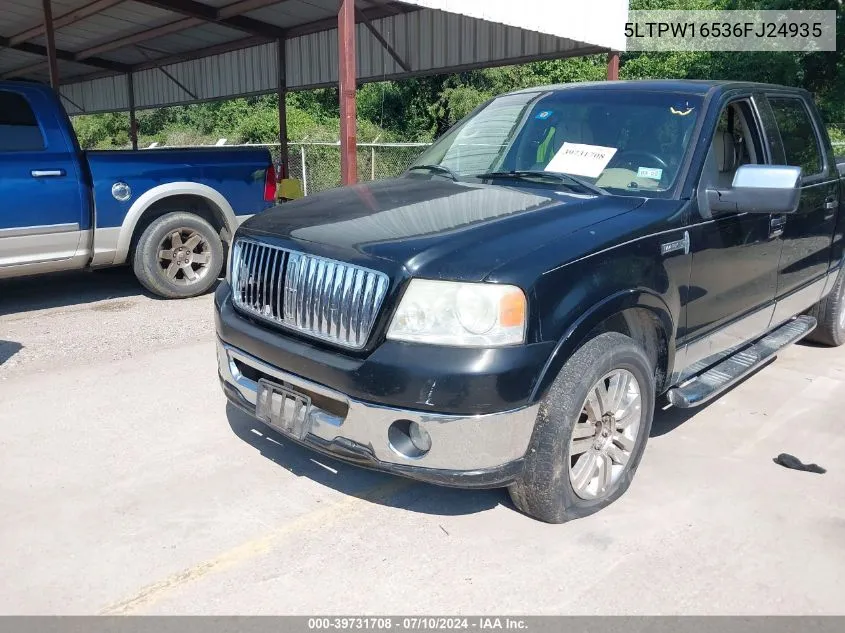 2006 Lincoln Mark Lt VIN: 5LTPW16536FJ24935 Lot: 39731708