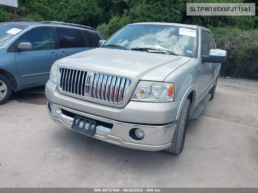 5LTPW165X6FJ11681 2006 Lincoln Mark Lt