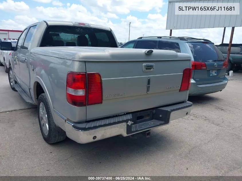 5LTPW165X6FJ11681 2006 Lincoln Mark Lt