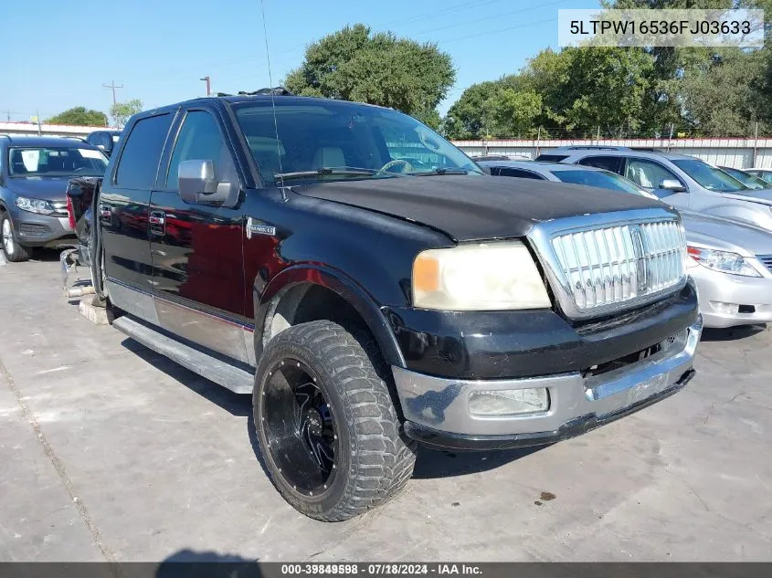 2006 Lincoln Mark Lt VIN: 5LTPW16536FJ03633 Lot: 39849598