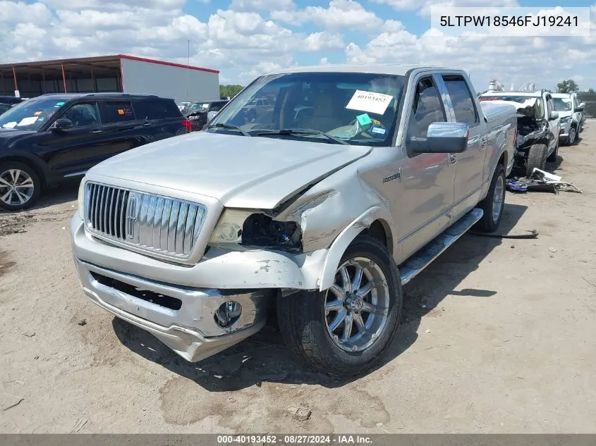 5LTPW18546FJ19241 2006 Lincoln Mark Lt