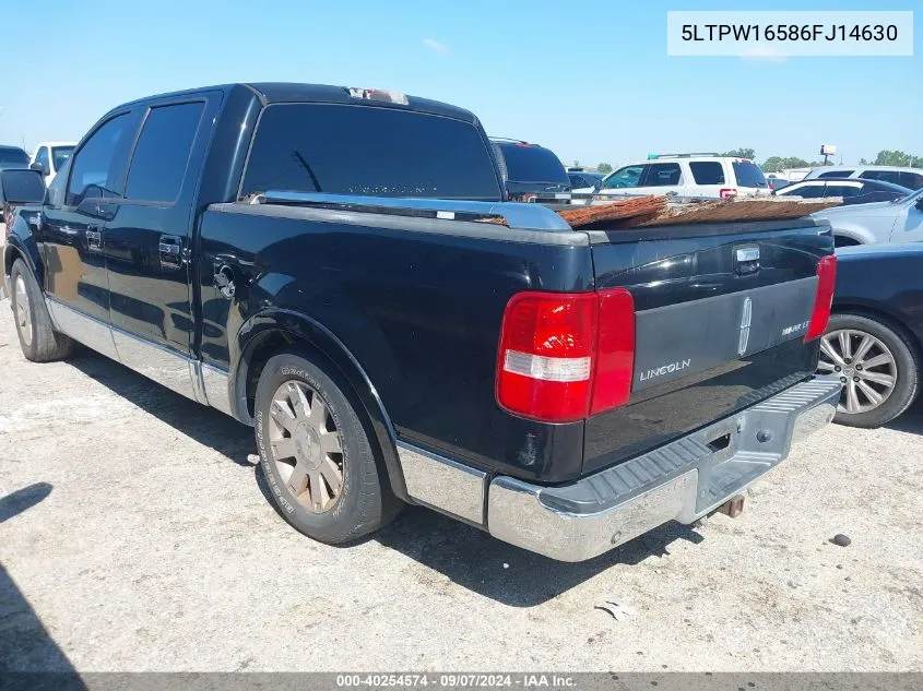 2006 Lincoln Mark Lt VIN: 5LTPW16586FJ14630 Lot: 40254574