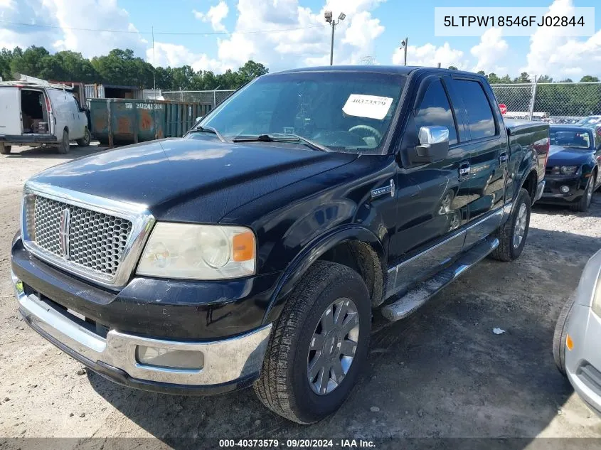 2006 Lincoln Mark Lt VIN: 5LTPW18546FJ02844 Lot: 40373579