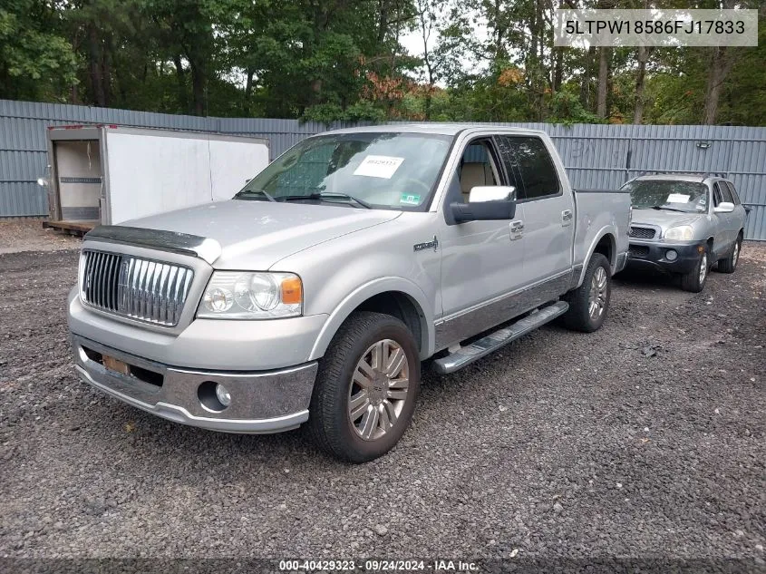 5LTPW18586FJ17833 2006 Lincoln Mark Lt