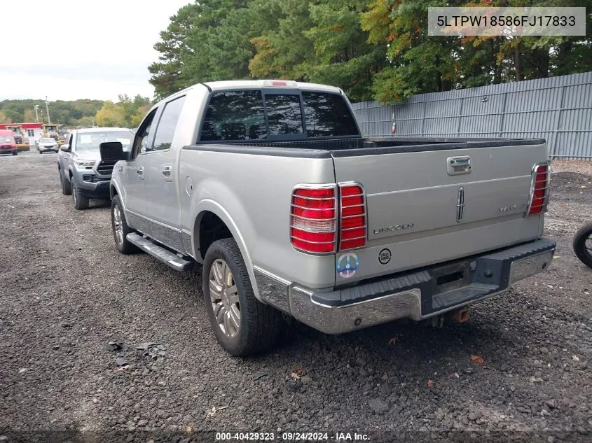 5LTPW18586FJ17833 2006 Lincoln Mark Lt