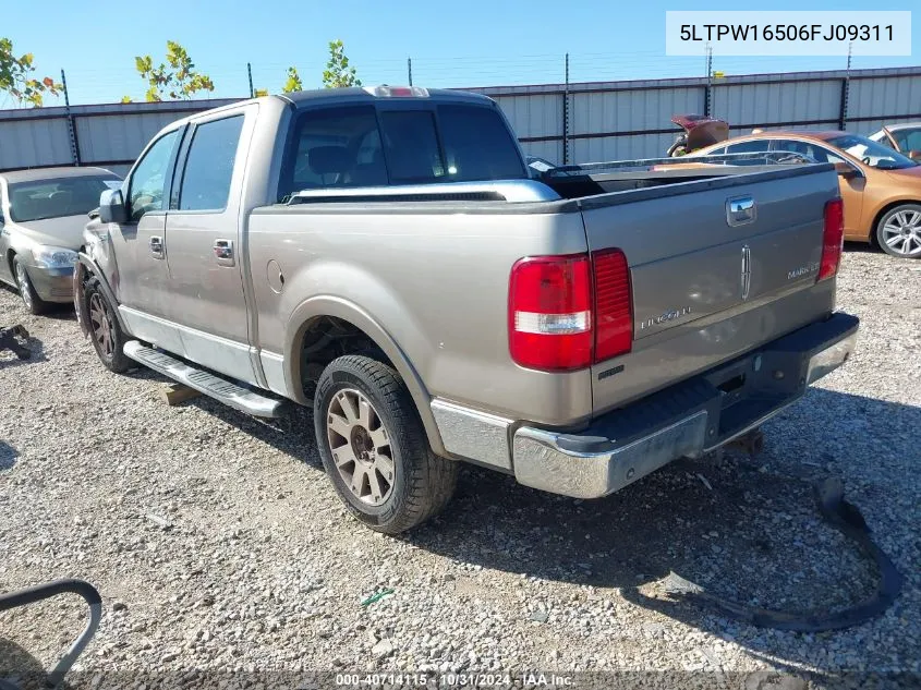 2006 Lincoln Mark Lt VIN: 5LTPW16506FJ09311 Lot: 40714115