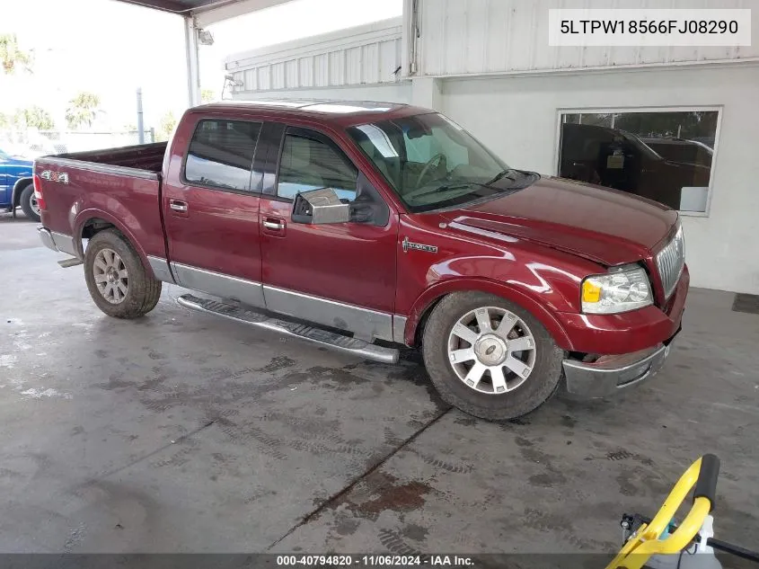 2006 Lincoln Mark Lt VIN: 5LTPW18566FJ08290 Lot: 40794820