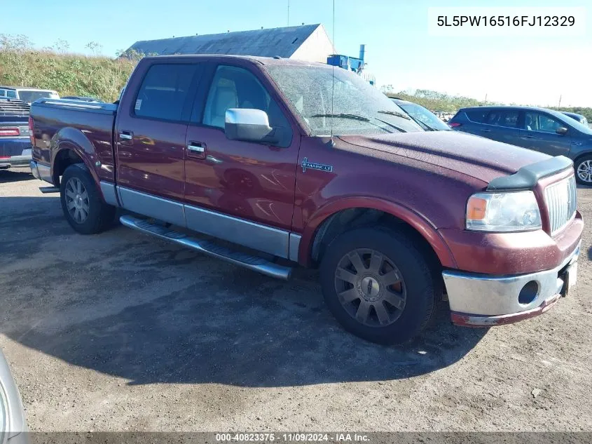 2006 Lincoln Mark Lt VIN: 5L5PW16516FJ12329 Lot: 40823375