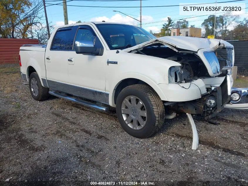 2006 Lincoln Mark Lt VIN: 5LTPW16536FJ23820 Lot: 40824873