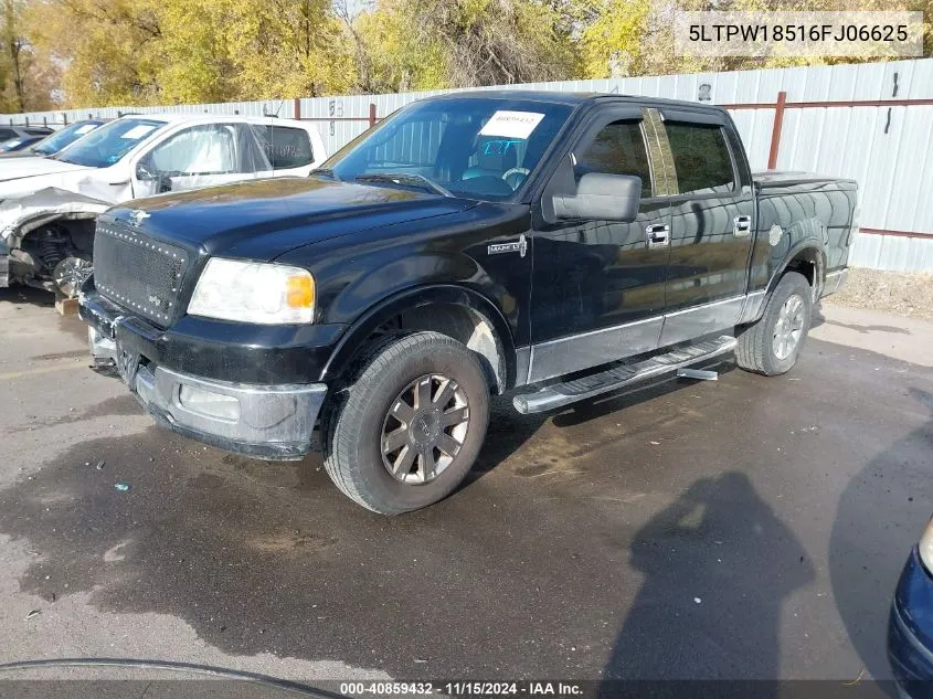 2006 Lincoln Mark Lt VIN: 5LTPW18516FJ06625 Lot: 40859432