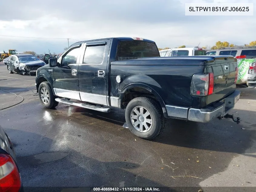 2006 Lincoln Mark Lt VIN: 5LTPW18516FJ06625 Lot: 40859432