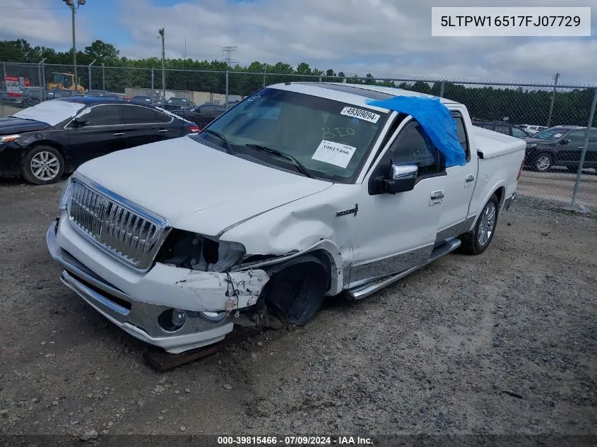 5LTPW16517FJ07729 2007 Lincoln Mark Lt