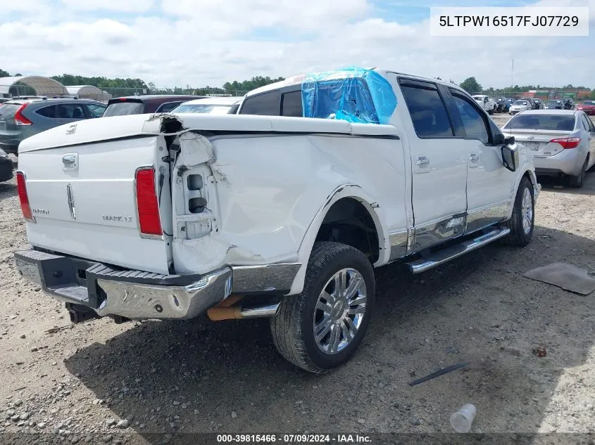 2007 Lincoln Mark Lt VIN: 5LTPW16517FJ07729 Lot: 39815466