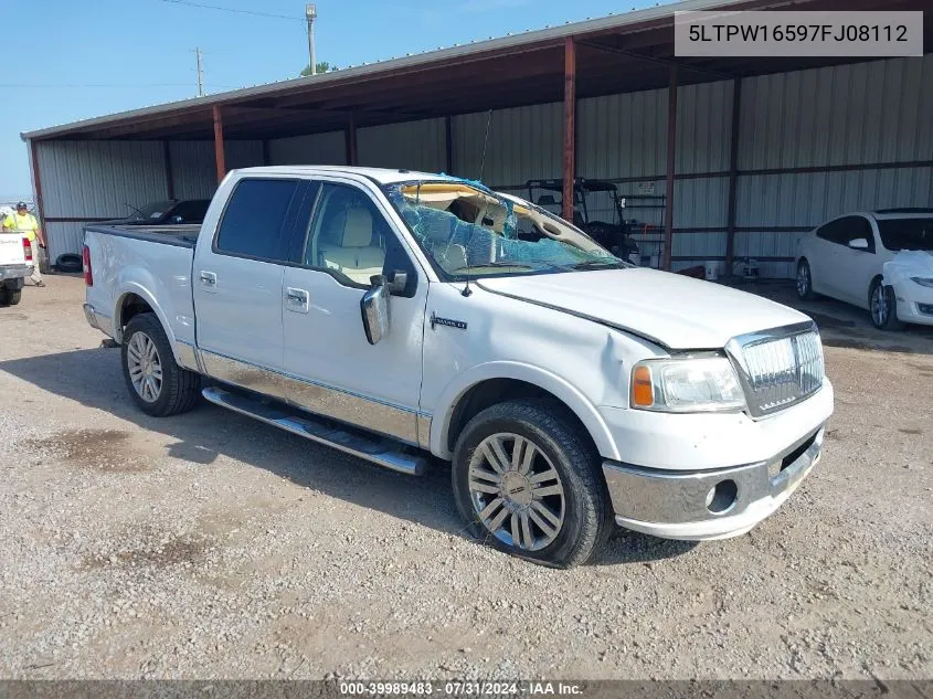 2007 Lincoln Mark Lt VIN: 5LTPW16597FJ08112 Lot: 39989483