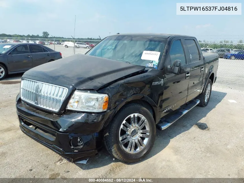 2007 Lincoln Mark Lt VIN: 5LTPW16537FJ04816 Lot: 40084552