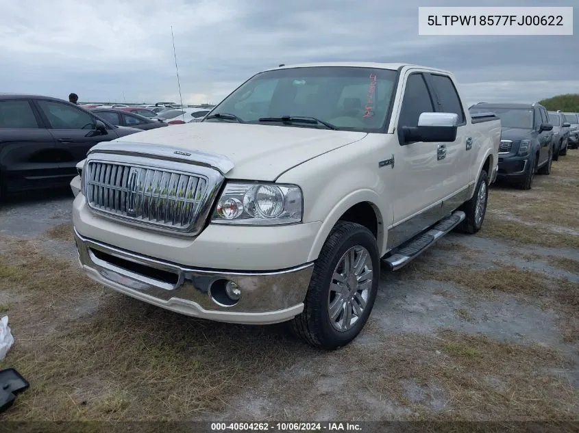 5LTPW18577FJ00622 2007 Lincoln Mark Lt