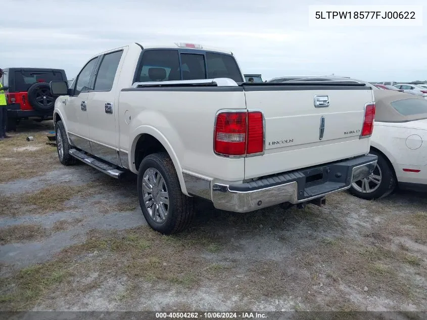 5LTPW18577FJ00622 2007 Lincoln Mark Lt