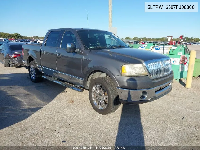 2007 Lincoln Mark Lt VIN: 5LTPW16587FJ08800 Lot: 40801241