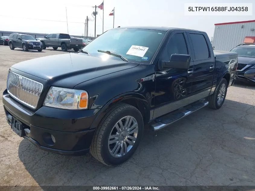 5LTPW16588FJ04358 2008 Lincoln Mark Lt