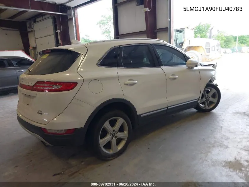 5LMCJ1A90FUJ40783 2015 Lincoln Mkc