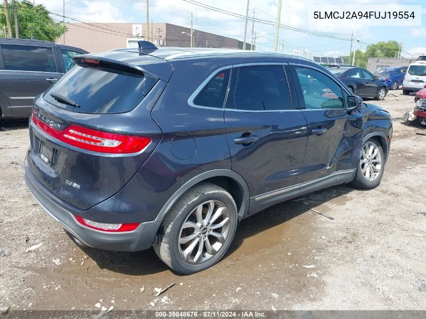 5LMCJ2A94FUJ19554 2015 Lincoln Mkc