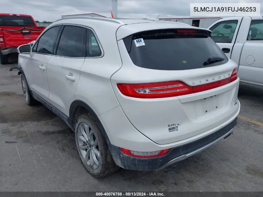 5LMCJ1A91FUJ46253 2015 Lincoln Mkc