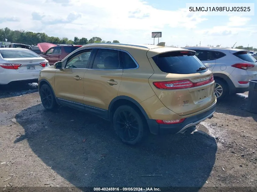 5LMCJ1A98FUJ02525 2015 Lincoln Mkc