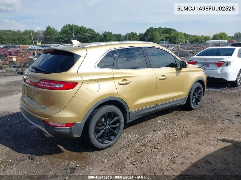 5LMCJ1A98FUJ02525 2015 Lincoln Mkc