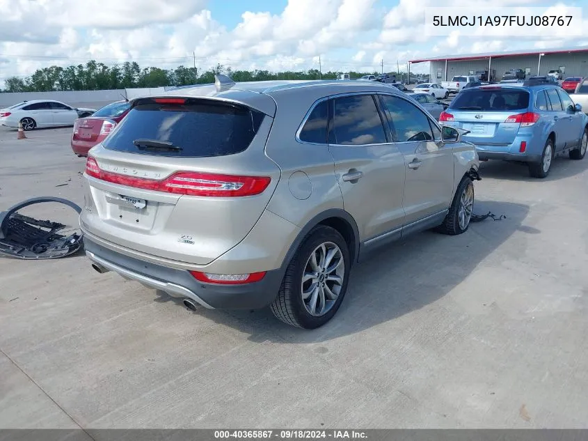 5LMCJ1A97FUJ08767 2015 Lincoln Mkc